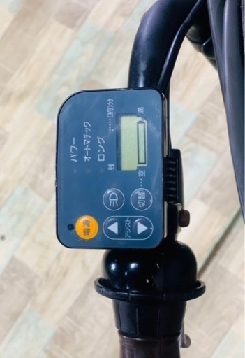 ❶5837子供乗せ電動アシスト自転車ブリ/パナ20インチ良好バッテリー