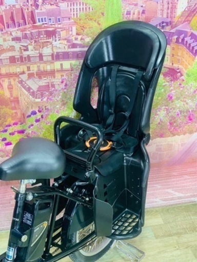 ❶5835子供乗せ電動アシスト自転車Panasonic20インチ良好バッテリー
