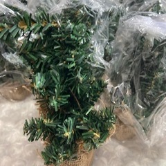 ミニクリスマスツリー　たくさん