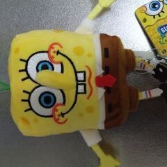 紐付きのぬいぐるみです。の画像