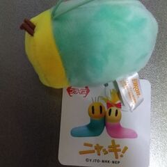 紐付きのぬいぐるみです。の画像