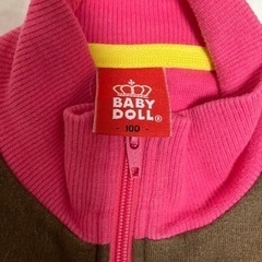 BABY DOLL パーカー　100の画像