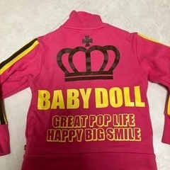 BABY DOLL パーカー　100の画像