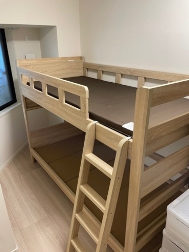 2段ベット　新品未使用 マットレスセット