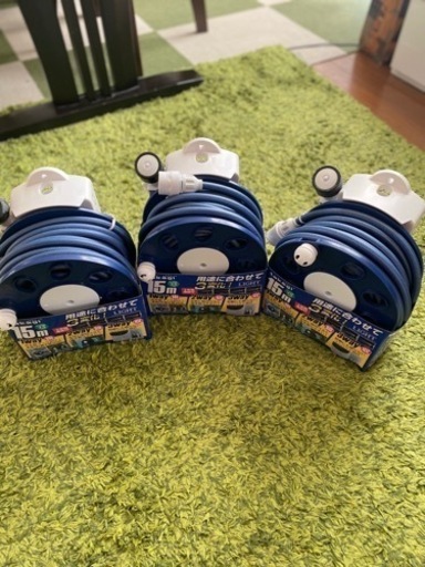 新品。ホースリール オーロラ　ＬＩＧＨＴ　１５ｍ
