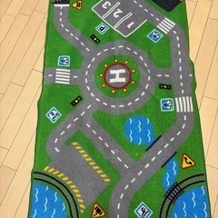 IKEA 子供用　道路　ラグ