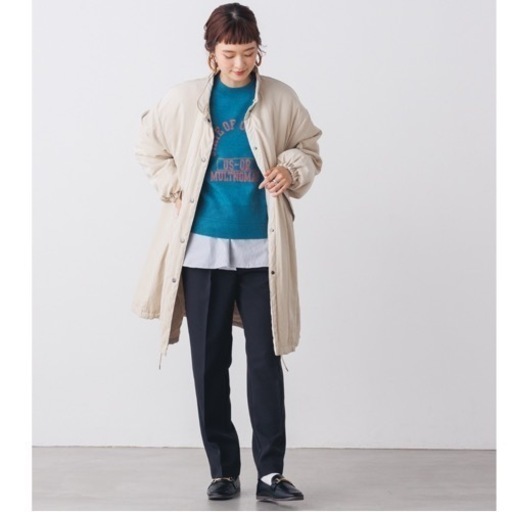 新品タグ付き　HUNCH モッズコート　ノンステッチオーバーサイズコート