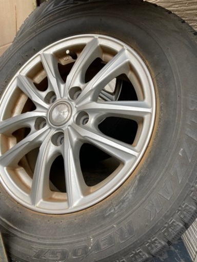 【値下げ】205/65R15 ホイール&スタッドレスタイヤ４本セット