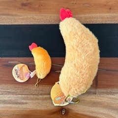 エビフライ　ペンポーチ　キーホルダー２個セット★マスコット★人形★