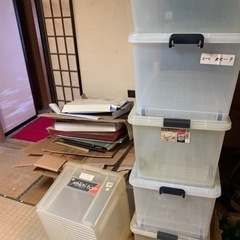 衣装ケース！衣類ケース！クリアケース！収納！タンス代わりに！