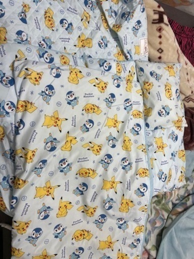 ポケモンの子ども用布団