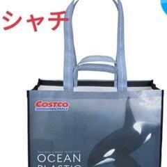 コストコ オーシャン ショッピングバッグ☆イルカ１枚+クジラ１枚+シャチ１枚の画像
