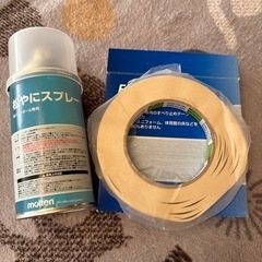 松やにスプレーとフィンガーテープ　[ハンドボール]