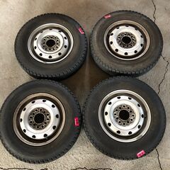 【40】145R12 6PR LT スタッドレスタイヤ	4本セッ...