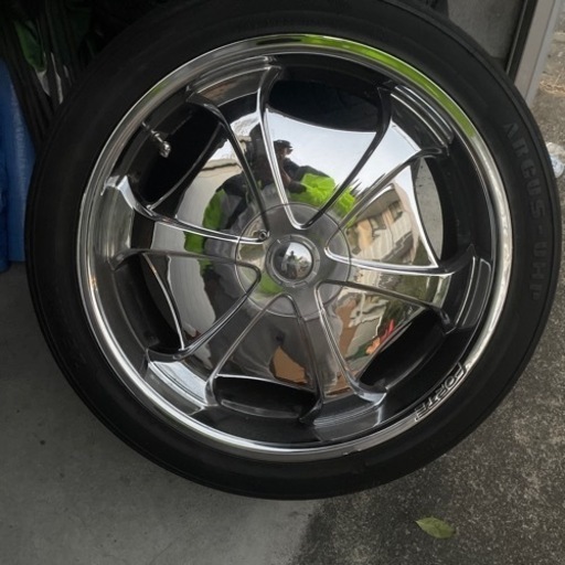 24インチクロームホイール