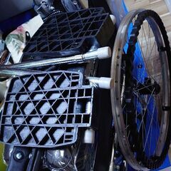 訳あり車椅子 お買い得の画像