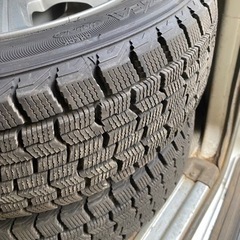 manaray sport 冬タイヤ付き　4穴　スタッドレスタイヤ　アルミホイール　マナレイスポーツ　175/70R14 84Q cood yearの画像