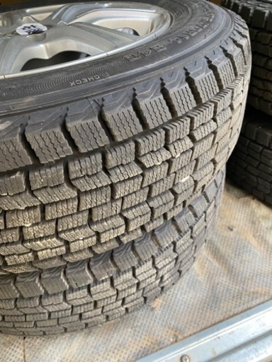 manaray sport 冬タイヤ付き　4穴　スタッドレスタイヤ　アルミホイール　マナレイスポーツ　175/70R14 84Q co