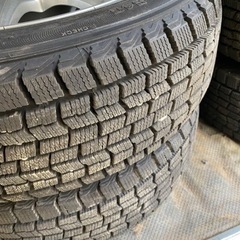 manaray sport 冬タイヤ付き　4穴　スタッドレスタイヤ　アルミホイール　マナレイスポーツ　175/70R14 84Q cood yearの画像