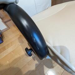 リクライニングチェア　オットマン付きの画像