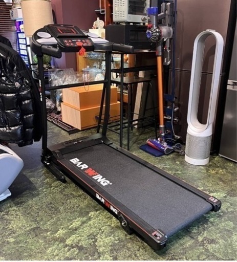 【引き取りの方が決まりました】BARWING バーウィング BW-RR12 100-110V 50/60Hz ランニングマシン 専用マット付