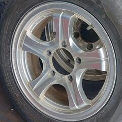 JB23 ジムニー ダンロップ スタッドレスホイール付き 4本 175/80R16