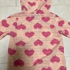 ハート　薄手　上着　90の画像