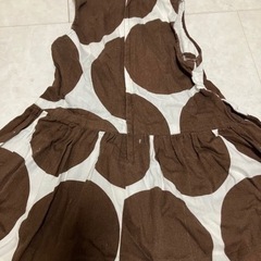 ジャンバースカート　ワンピース　100の画像