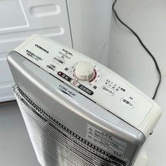 【美品‼️】コロナ 遠赤外線電気暖房機 コアヒート 電気ストーブ ヒーター シルバー♪の画像