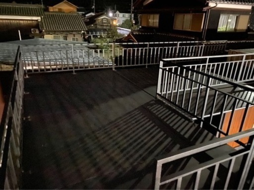 屋上デッキ付きユニットハウス コンテナハウス ユニットハウス スーパーハウス