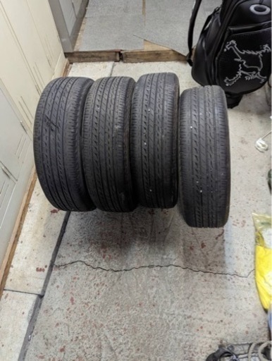 トヨタIQ　純正アルミホイール　タイヤ4本セット　５Ｊ16 インセット45   BSレグノ 175  60  16