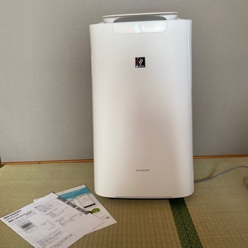 スマホで管理できる　SHARP 加湿空気清浄機ハイグレードモデル KI-NX75