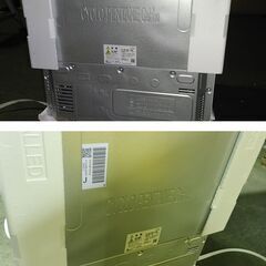 【ヤ取終了9/25】≪yu996ジ≫ 未使用 SHARP/シャープ 6ドア 冷凍冷蔵庫 SJ-MF43K-W ホワイト系 429L 幅65cm 観音開き 奥行薄型デザイン 一部歪みあり 51104-15の画像