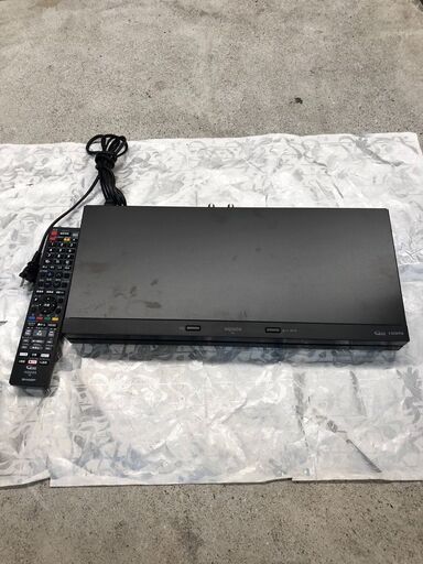☆中古￥21,800！SHARP　ブルーレイレコーダー　家電　2019年製　2B-C05BW1型　【BK206】