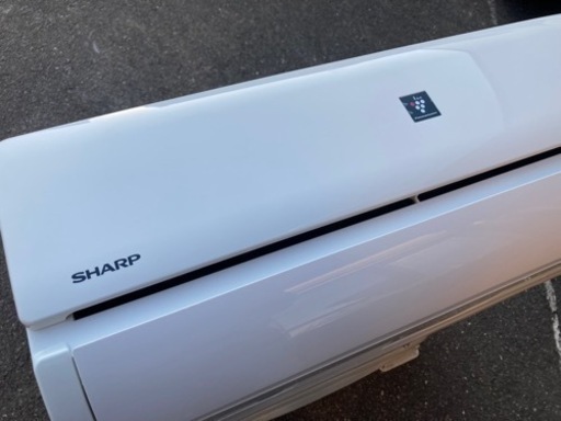 【美品】2021年製 SHARP ルームエアコン AY-L22S-W