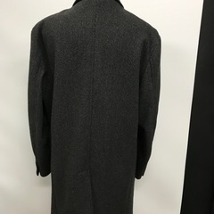 k2311-740 BACK NUMBER チェスターコート サイズL グレーの画像