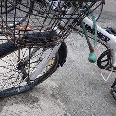 折り畳み自転車 3000円HUMMER 譲ります。の画像