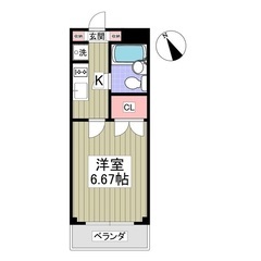 （（１Ｋ））💖初期費用５万円パック💖審査が不安な方も安心サポート💖敷金礼金無料💖フリーレント１ヶ月付💖最上階💖南西向きにつき陽当たり良好💖 − 埼玉県
