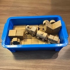 積み木セット　無垢木材