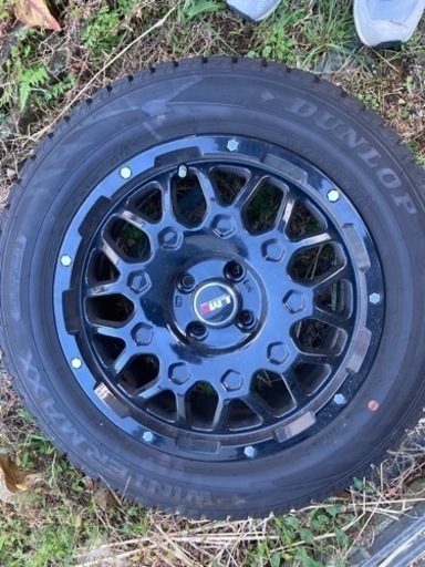 現金特価　価格交渉OK スタッドレスホイール付き4本セット195/65R16中古ダンロップウインターマックスWM02