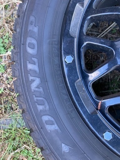 現金特価　価格交渉OK スタッドレスホイール付き4本セット195/65R16中古ダンロップウインターマックスWM02