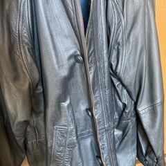 本日で終了します　革ジャケット　　①Ｌサイズの画像