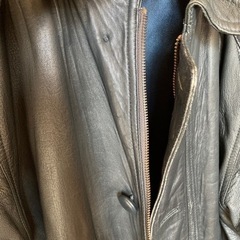 本日で終了します　革ジャケット　　①Ｌサイズの画像