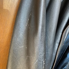 本日で終了します　革ジャケット　　①Ｌサイズの画像