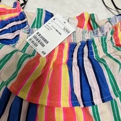 ワンピース　H&M 145 新品タグ付きの画像