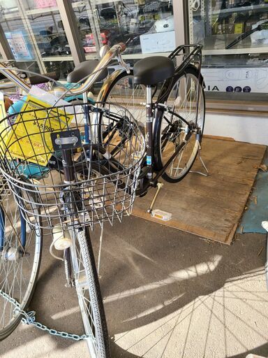★店頭にて試乗可★ J4115　アサヒ自転車　Swell　シティサイクル　26インチ　6段変速　 クリーニング、簡易メンテナンス済み　【リユースのサカイ柏店】 中古自転車 　流山市 中古自転車 松戸市 中古自転車 我孫子市 中古自転車 船橋市 中古自転車 守谷市 中古自転車 取手市 中古自転車