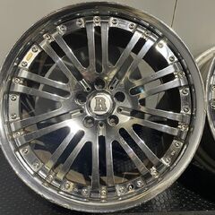 WORK REZAX RZU-FR 27 ワーク レザックス 社外ホイール 20インチ 4本 8.5J/9.5J5HPCD114.3+39/+42 希少　(MHZ113)クレジットカード QRコード決済可能の画像