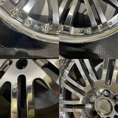 WORK REZAX RZU-FR 27 ワーク レザックス 社外ホイール 20インチ 4本 8.5J/9.5J5HPCD114.3+39/+42 希少　(MHZ113)クレジットカード QRコード決済可能の画像