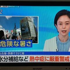 SHARP 液晶テレビ の画像