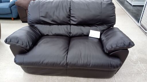 ★ジモティ割あり★  ソファー 黒 H×D×W クリーニング済み TJ3060